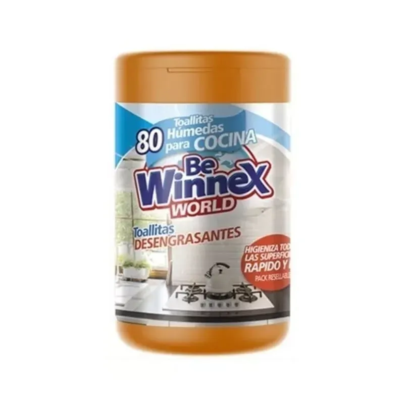 Toallitas húmedas para cocina Be Winnex 80 Un.