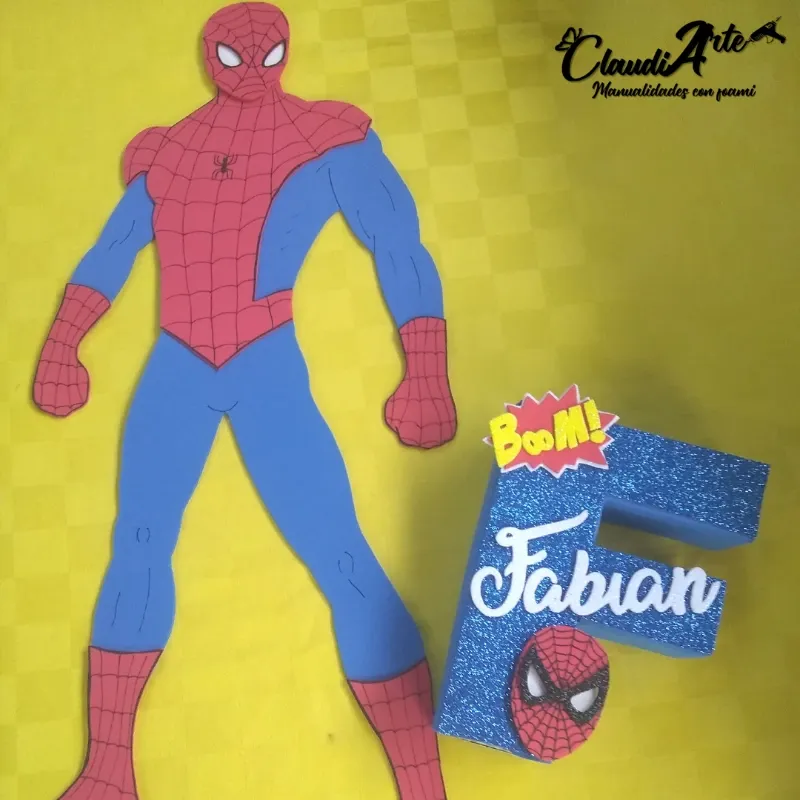 Adornos para la pared (Spiderman)