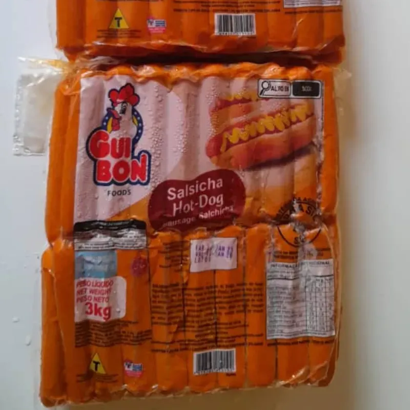 Paquete de Salchichas Hot Dog 3 kg