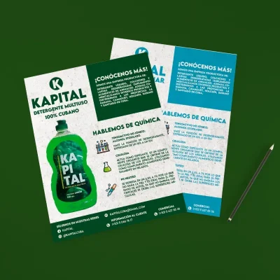  Flyer Doble Cara 10x14 cm