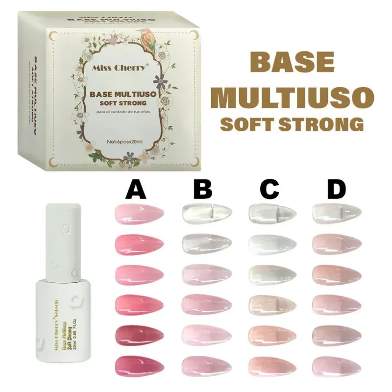 Base Rubber soft strong 20 ml Miss Cherry Selecto