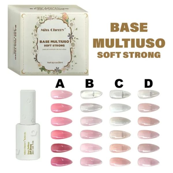 Base Rubber soft strong 20 ml Miss Cherry Selecto