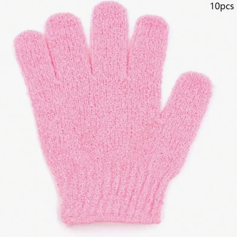Guantes de ducha para exfoliar