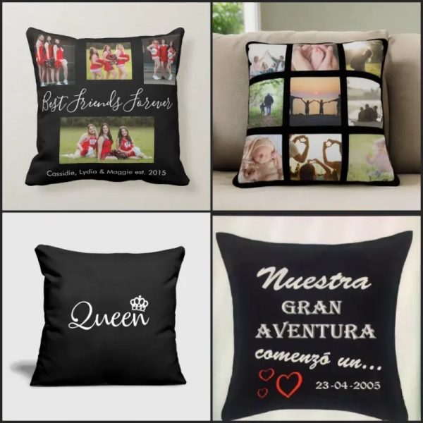 Cojines negros