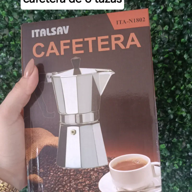 Cafetera 6 tazas