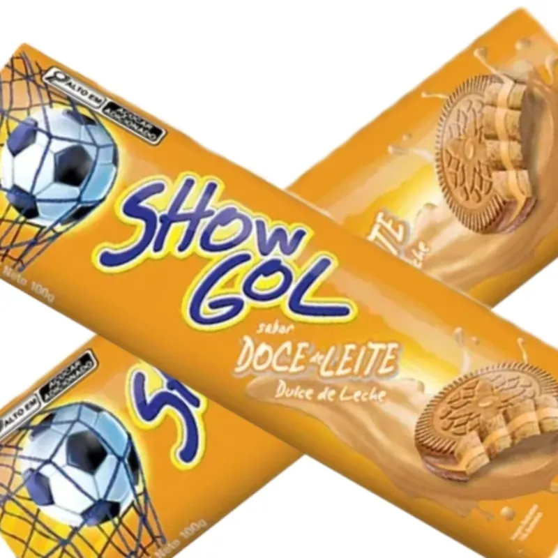 Galletas Showgol sabor Dulce de Leche