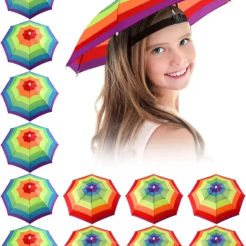 Sombrilla para cabeza