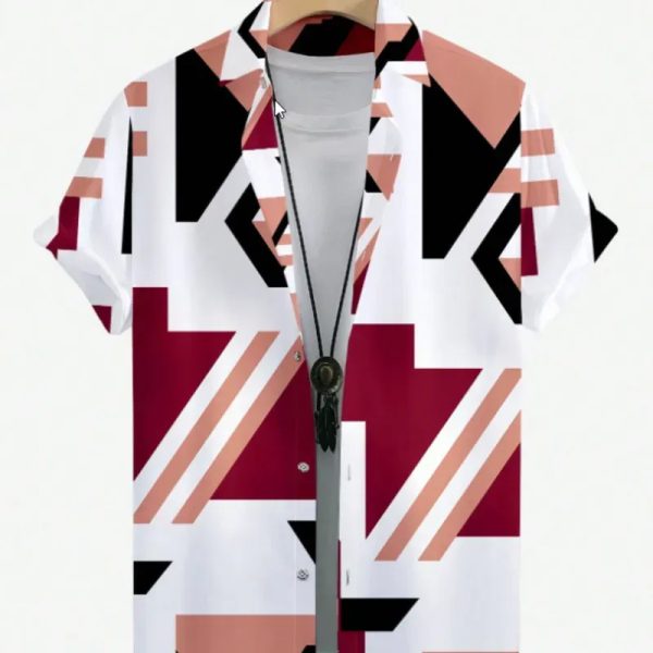 Camisa red pattern