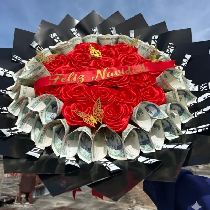 Ramo Grande con dinero 