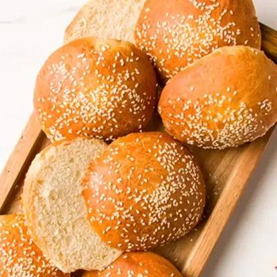 12 Pan Suave de Hamburguesa