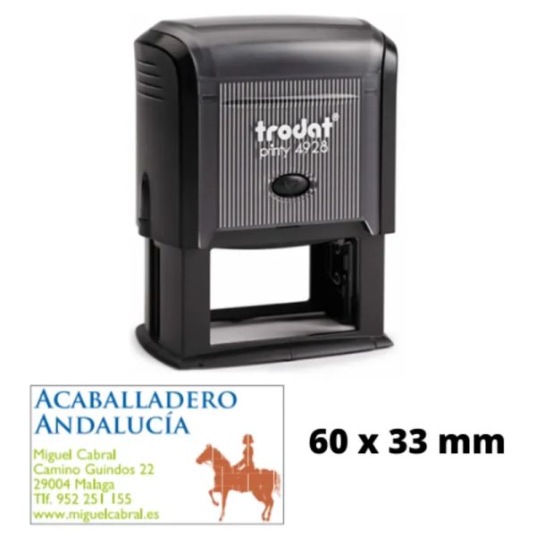 4928 printy rojo fuego, almohad negro