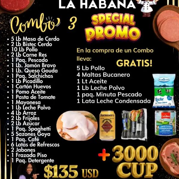 Combo de Comida # 3