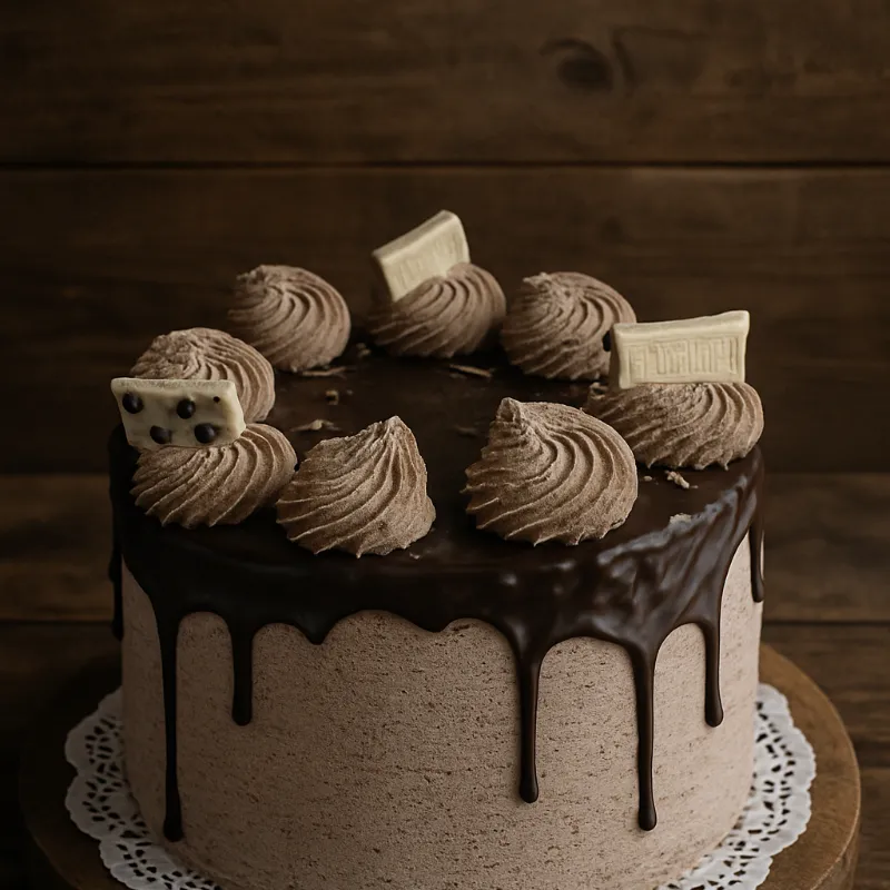 Cake de Nata de Chocolate