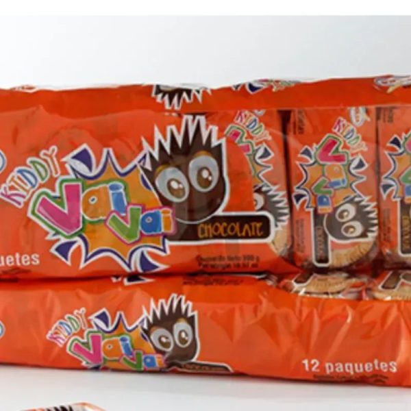 Galletas Vai Vai sabor chocolate (12 unidades)