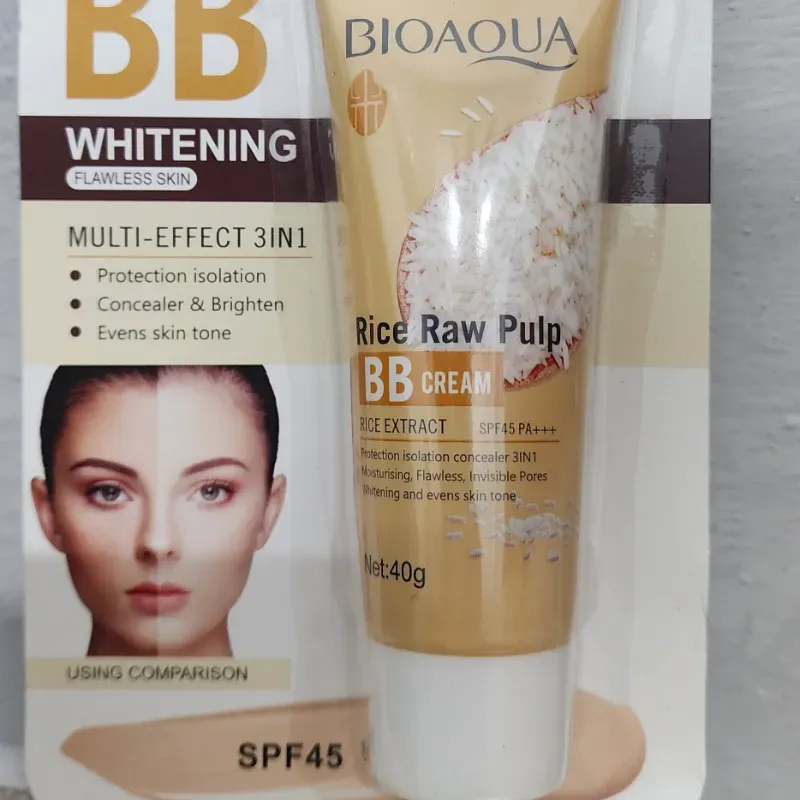 Protector solar de arros 45 spf con color