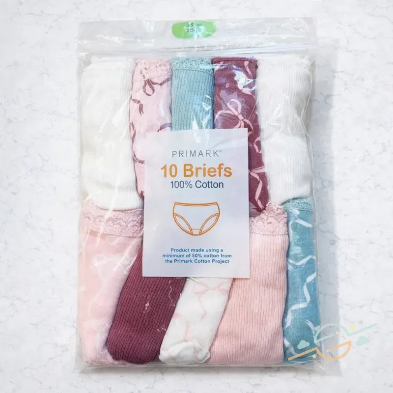 Pack 10 blumers PRIMARK #0004