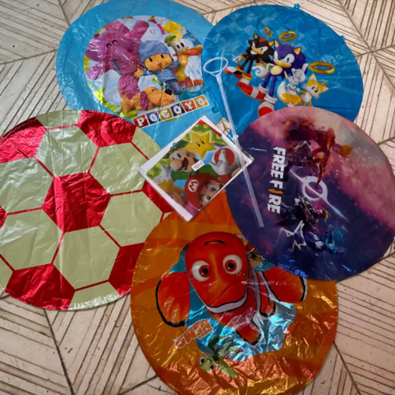 Globo para niño con porta globos