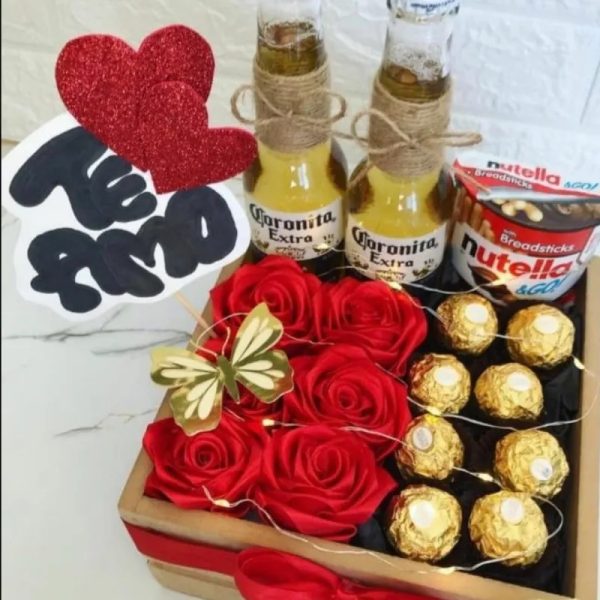 Caja decorada