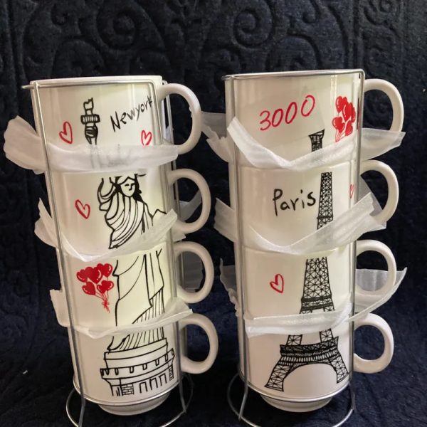 Tasa de café set de 4