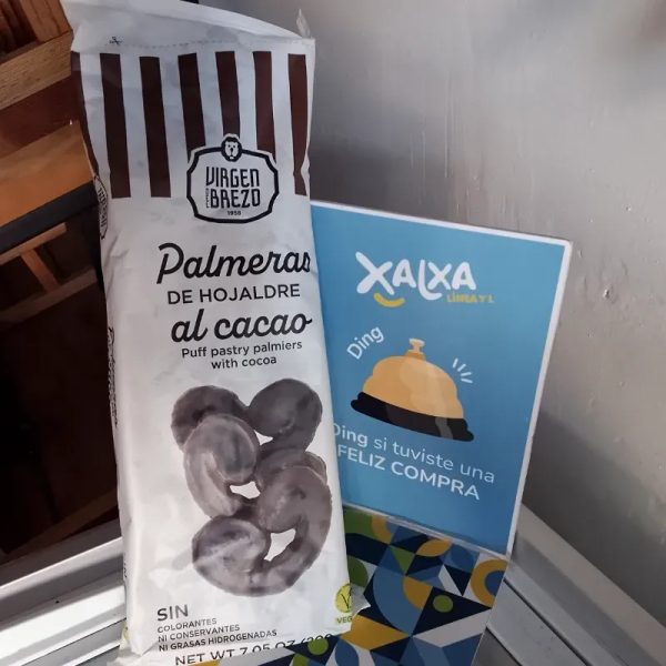 Palmeras de Hojaldre al Cacao