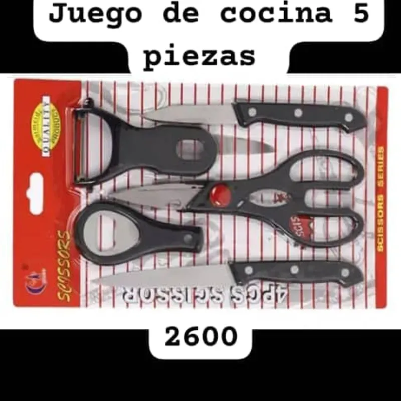 Juego de cocina de 5 piezas