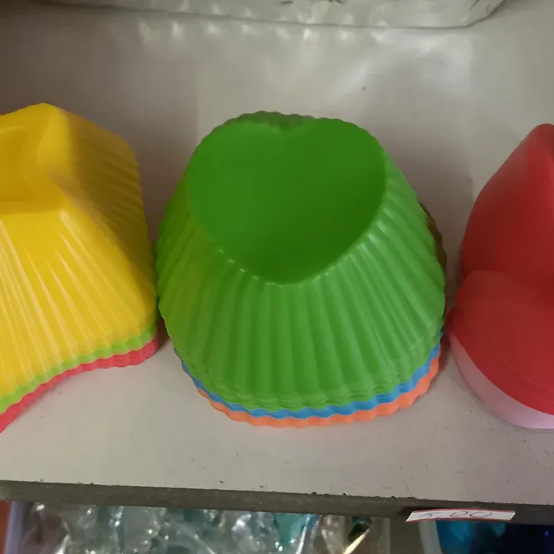 Molde cupcake corazón