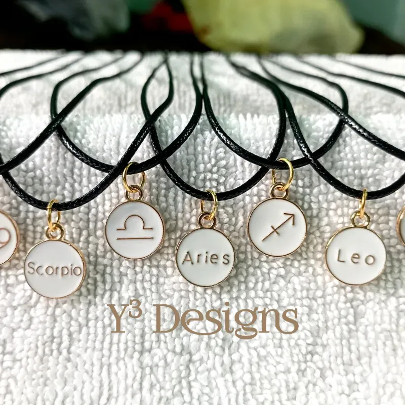Collares con Dijes Signos del Zodiaco