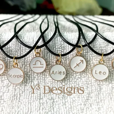 Collares con Dijes Signos del Zodiaco
