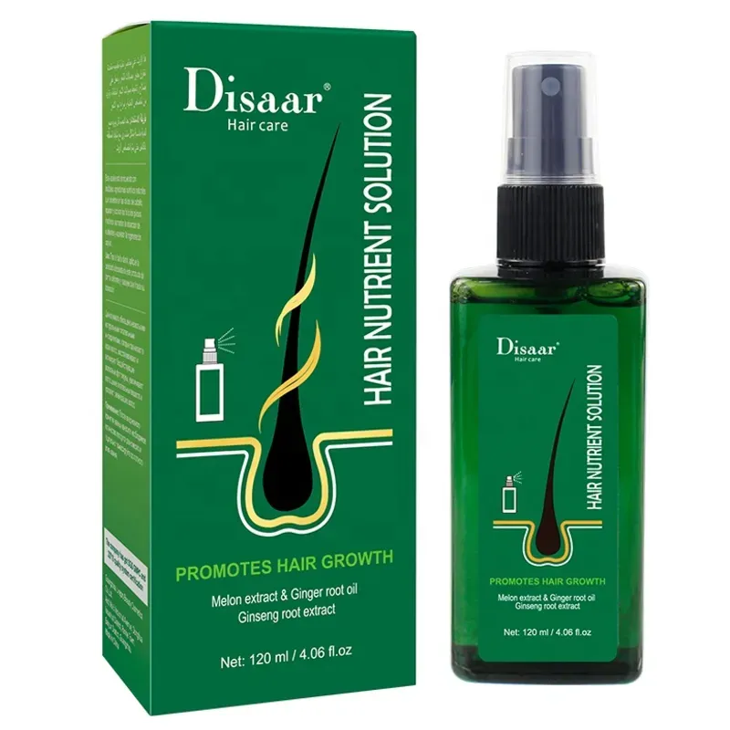 Spray Capilar de crecimiento capilar de ginseng y jengibre Disaare