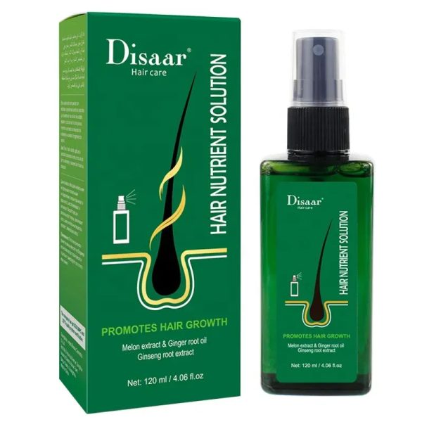 Spray Capilar de crecimiento capilar de ginseng y jengibre Disaare