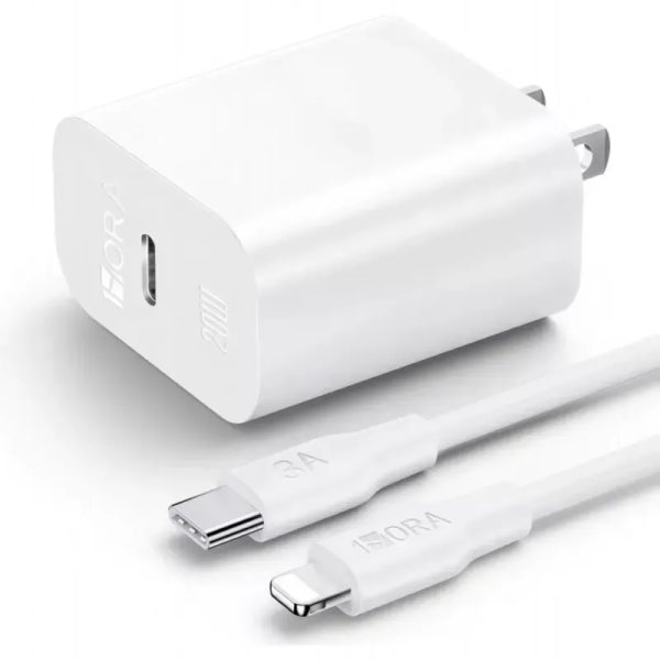 Cargador y Cable 1Hora 20W iPhone a Tipo C