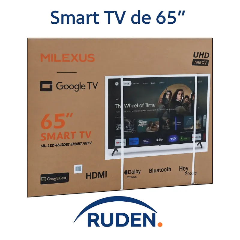 Smart tv MILEXUS de 65”