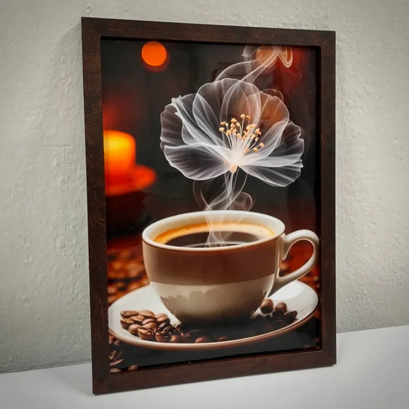 Cuadro personalizado con la temática de café.☕️