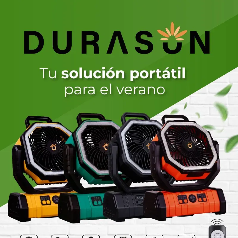 VENTILADORES RECARGABLES