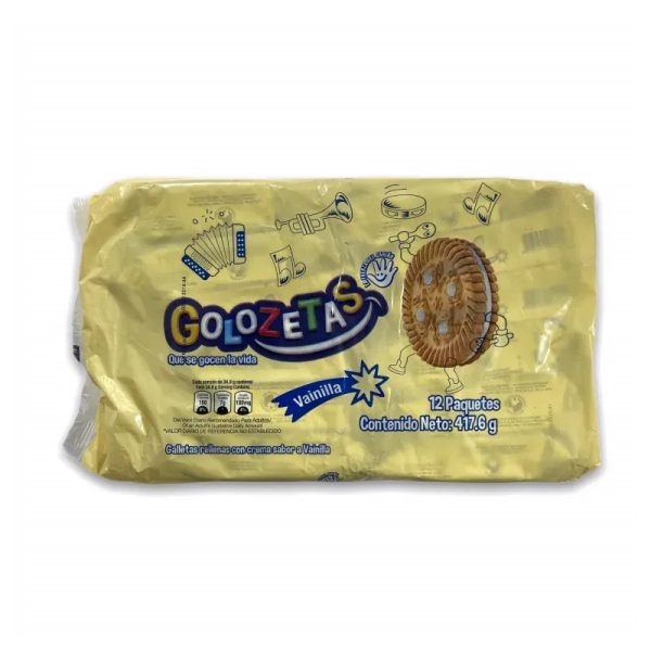 Galletas Golozeta Vainilla