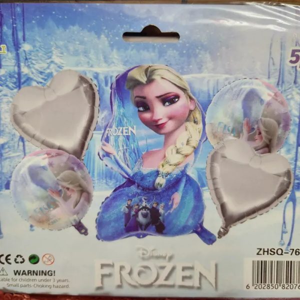 Set de 5 globos inflables FROZEN