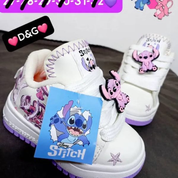 DOLCE & GABBANA STITCH ANGEL SUELA MORADA  Alumbran