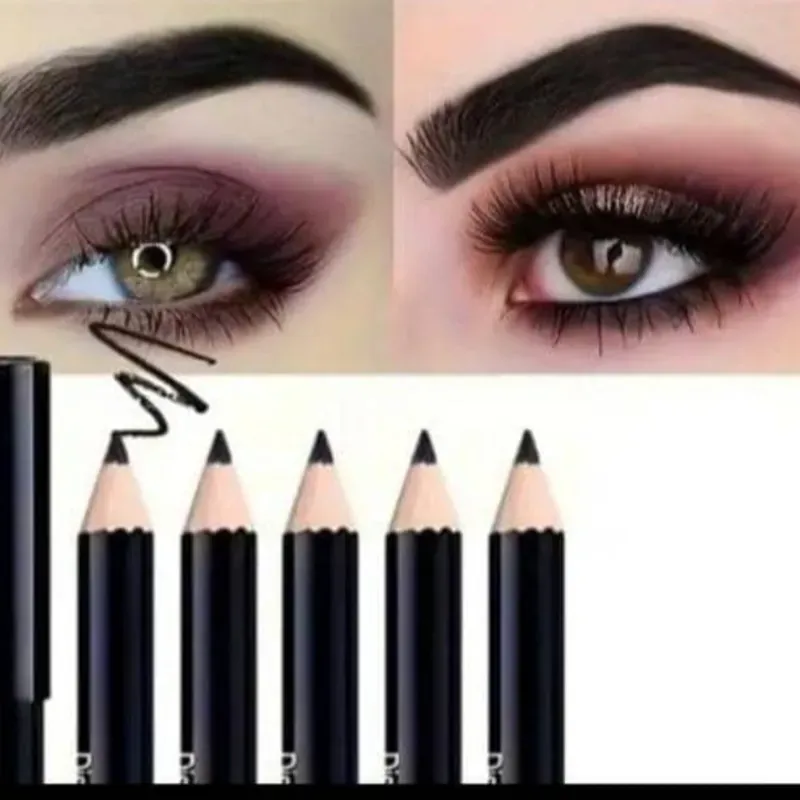 Lápiz para Ojos y Cejas Negro .