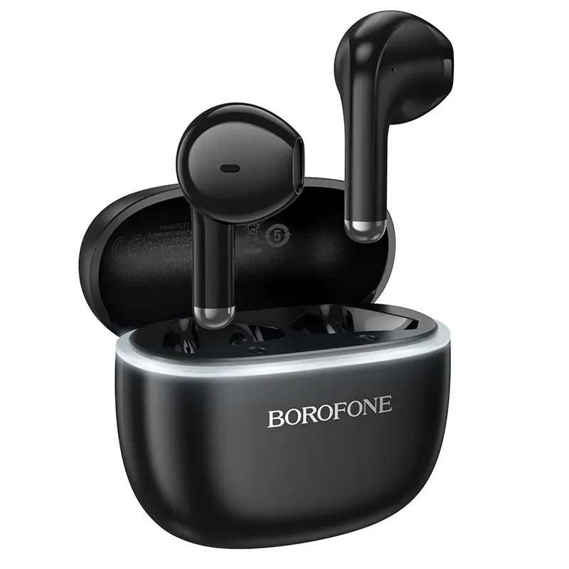 BOROFONE FQ11 Sound – Auriculares Inalámbricos TWS con Bluetooth 5.4
