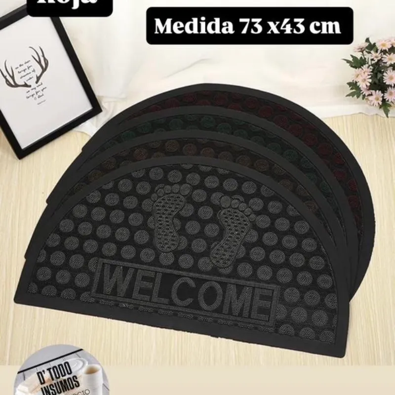 Alfombra Welcome/Engomada