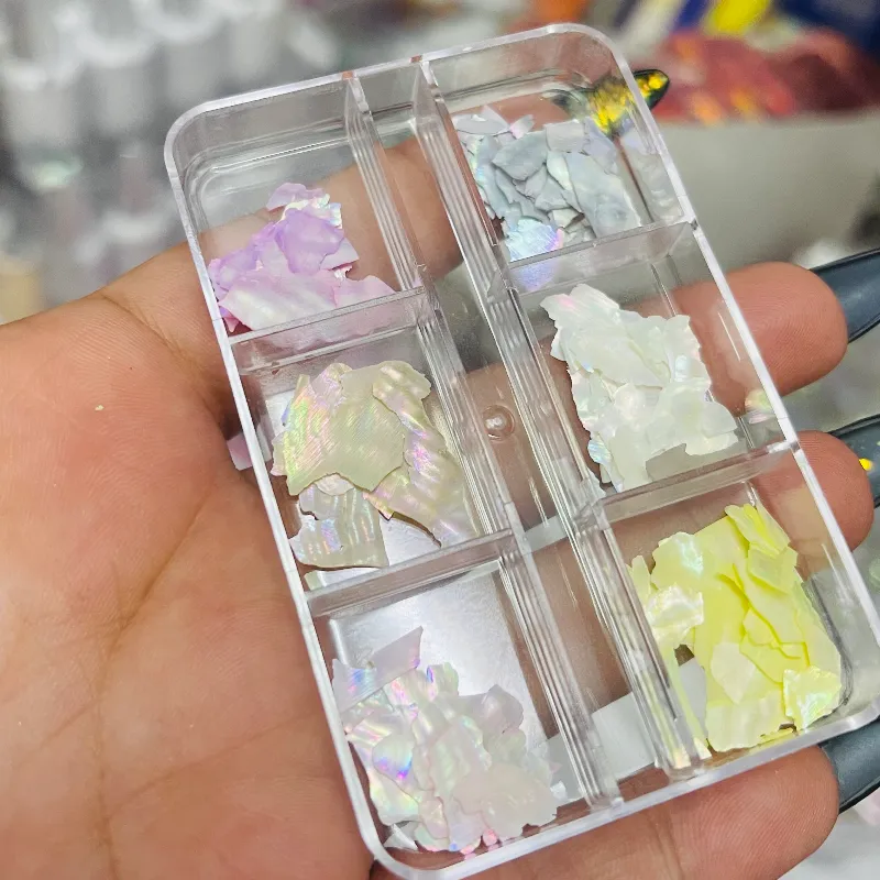 Concha nácar pastel tornazol