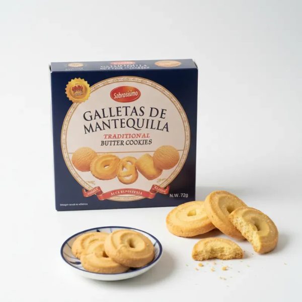 Galletas Sabrosísimo Butter Cookies 72g