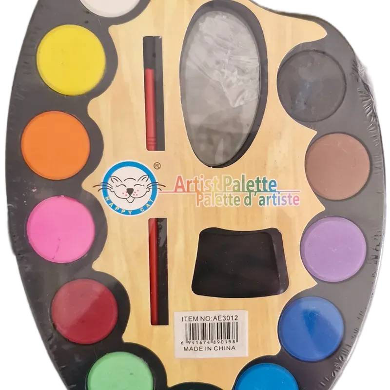 Paleta de acuarela infantil