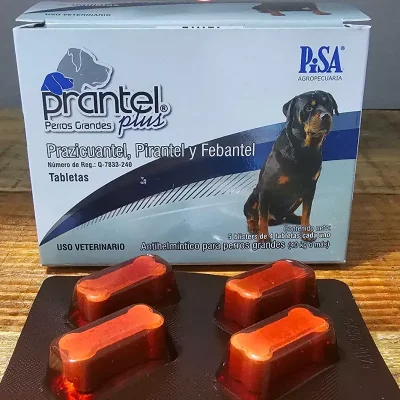 PRANTEL PLUS PERROS GRANDES (Prazicuantel, Pirantel, Febantel)