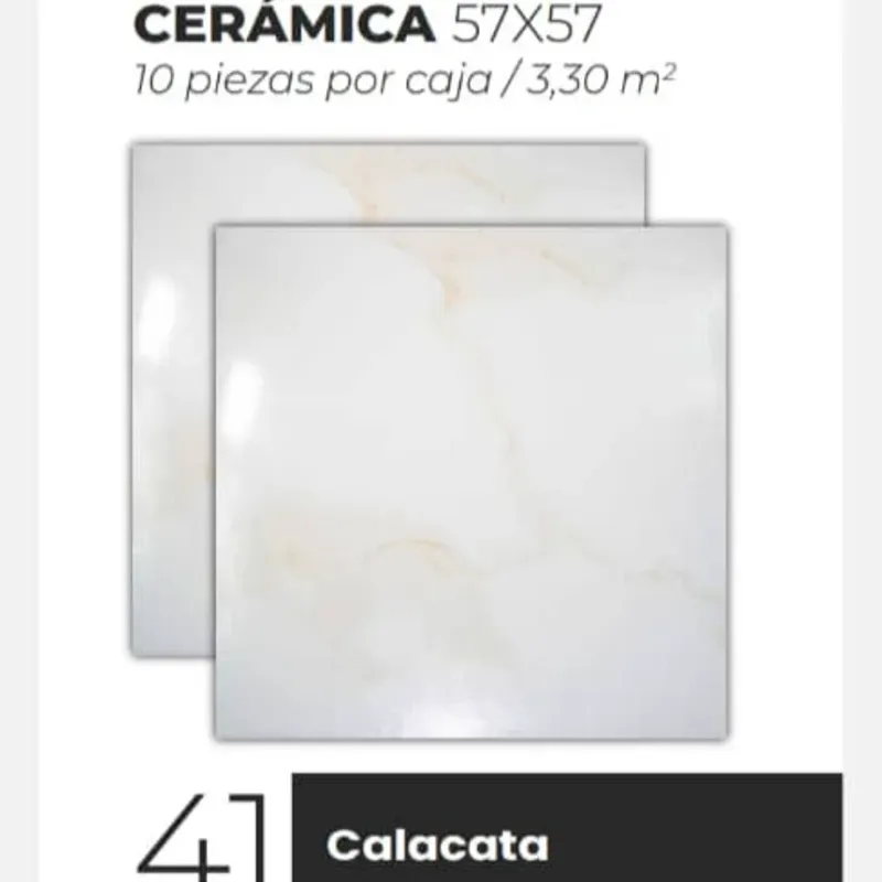 Losas ceramica calacata