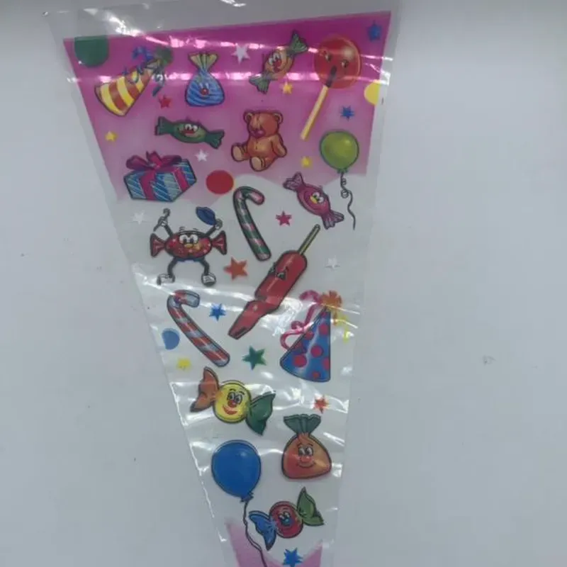 ‼️Bolsa de nylon para caramelos en forma de cono‼️