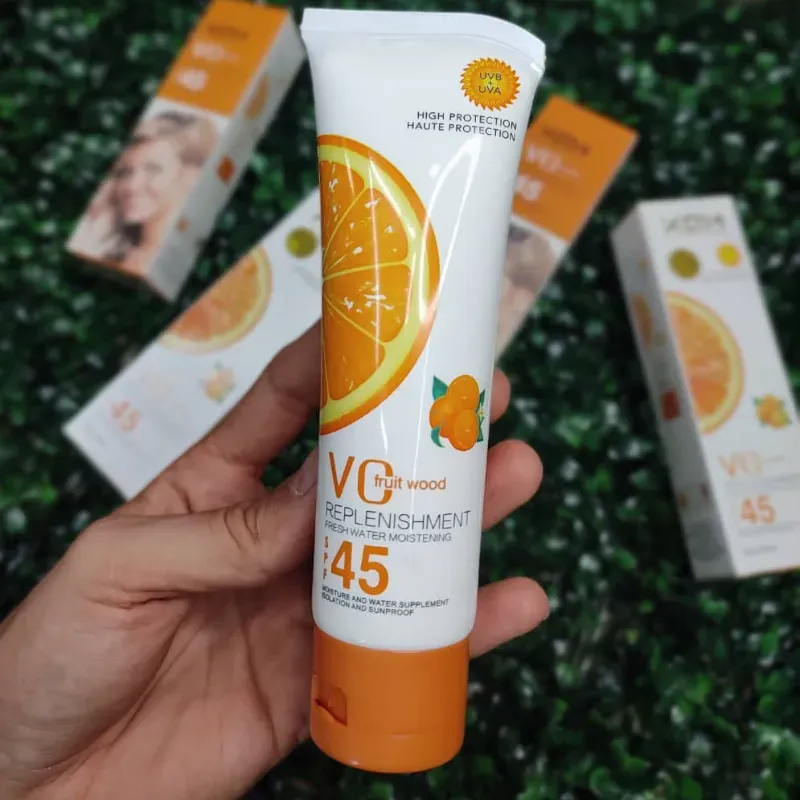 Protector solar con vitamina C