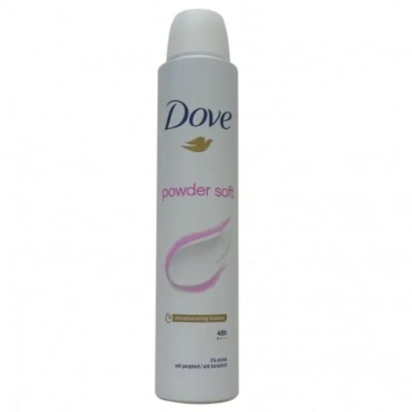 Dove desodorante spray Powder soft.
