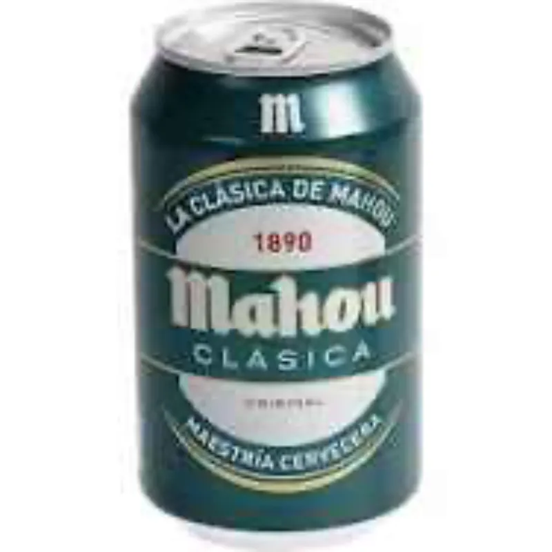 Cerveza Clásica Mahou 1.00USD