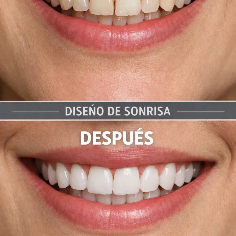 Diseño Sonrisa en Resina